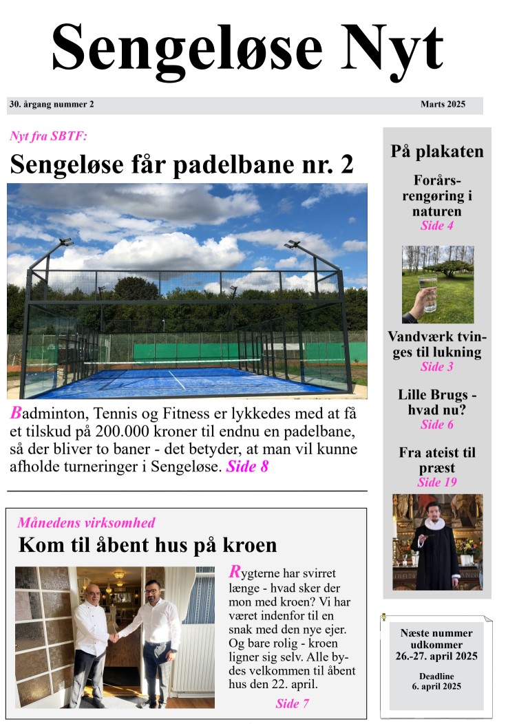 Sengeløse Nyt